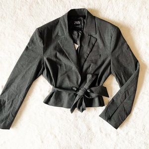 ZARA Cropped Blazer